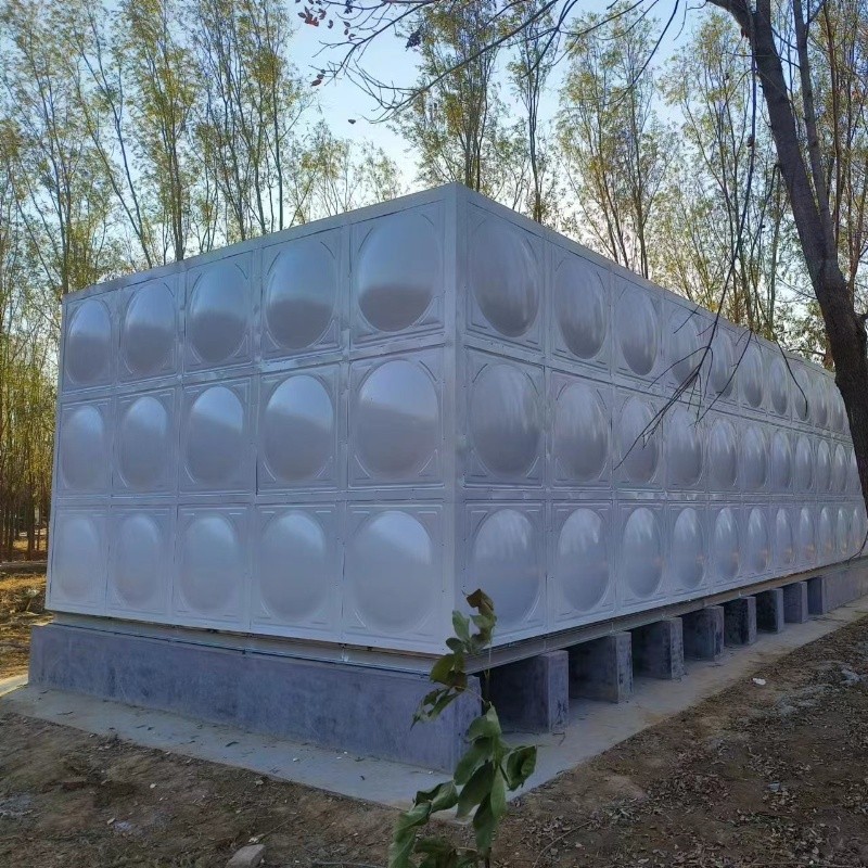 濰坊市壽光市惠民（mín）紀念館箱泵一體鍍鋅保溫水箱項目完成